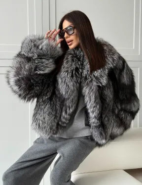 Женская шуба из чернобурки Winter Lover