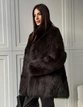 Женская дубленка из тосканы