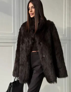 Женская дубленка из тосканы