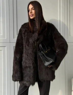 Женская дубленка из тосканы