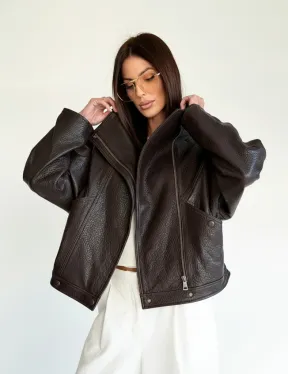 Женская кожаная куртка - фото 21