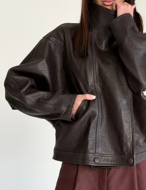 Женская кожаная куртка