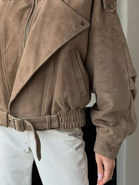 Куртка - бомбер весенняя оверсайз