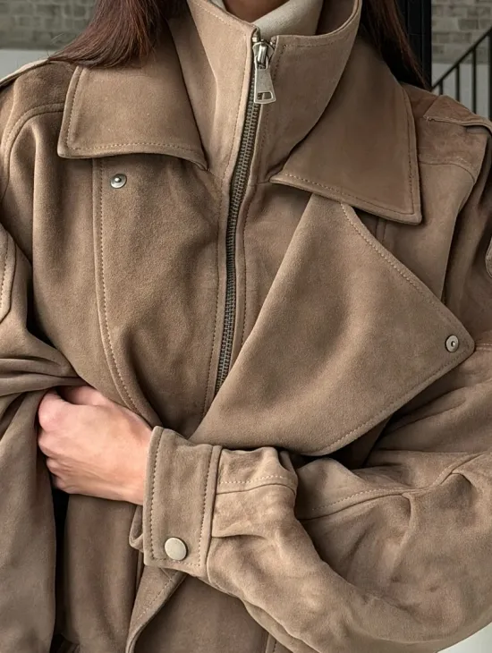 Куртка - бомбер весенняя оверсайз