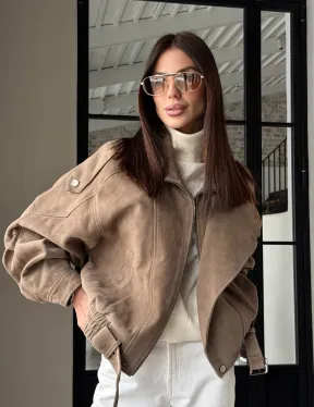 Куртка - бомбер весенняя оверсайз