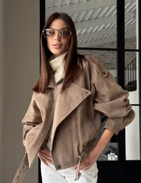 Куртка - бомбер весенняя оверсайз