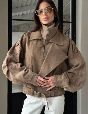 Куртка - бомбер весенняя оверсайз