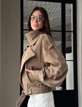 Куртка - бомбер весенняя оверсайз