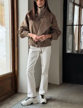 Куртка - бомбер весенняя оверсайз