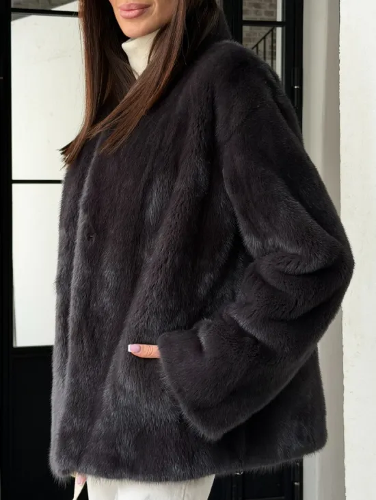 Шубка норковая - автоледи