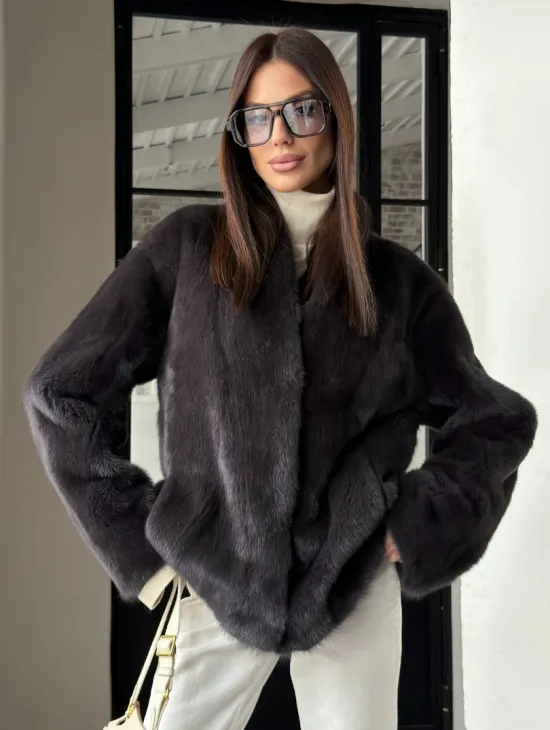 Шубка норковая - автоледи