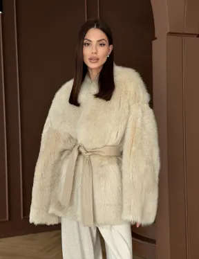 Дубленка из итальянской тосканы - фото 16