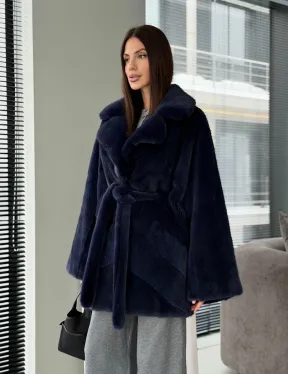 Шуба из аукционного меха норки Kopenhagen Fur 