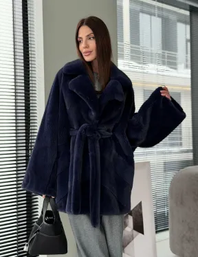 Шуба из аукционного меха норки Kopenhagen Fur 