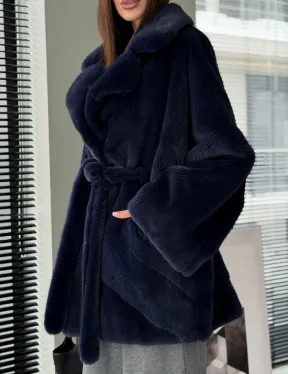 Шуба из аукционного меха норки Kopenhagen Fur 