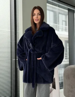 Шуба из аукционного меха норки Kopenhagen Fur 