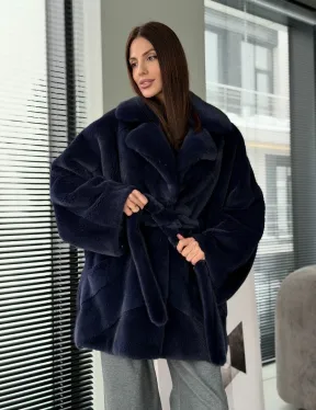 Шуба из аукционного меха норки Kopenhagen Fur 