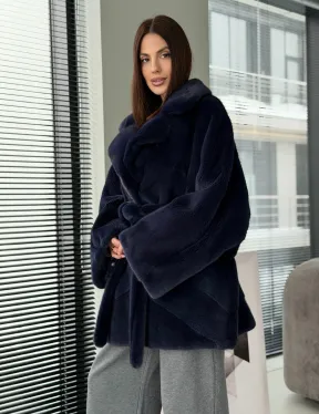 Шуба из аукционного меха норки Kopenhagen Fur 