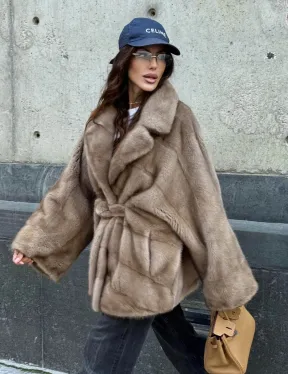 Летучая мышь пастель аукционная норка